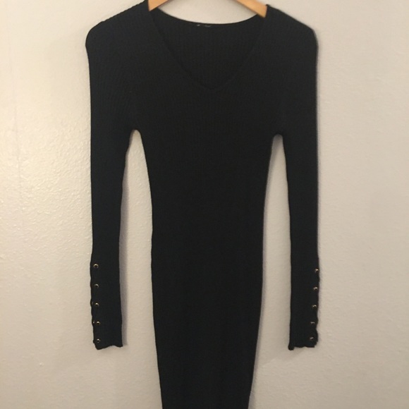 Black mid length dress - Picture 1 of 2